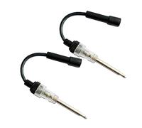 LOORGVEL Tester Di Scintilla Di Accensione Motore Doppio Foro Per Candele, Set 2 Pezzi, Diagnostico Per Test Della Bobina Di Accensione, Strumento Auto Per Controllo Cilindri e Manutenzione Veicoli