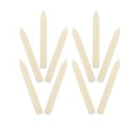 LOORGVEL Utensile per Piegare Carta e cordonare cartoncino, Set 10 Pezzi in plastica Beige, per Fai da, Rilegatura e Origami