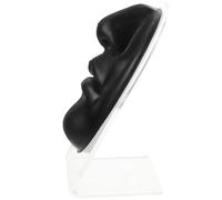 LOORGVEL Volto Finto per Pratica Piercing al Naso e Bocca in Silicone Morbido con Supporto, Espositore Didattico Compatto per Formazione su Piercing Corpo e Gioielli, per Uso Professionale