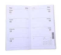 LOORGVEL Weekly Planner Pocket Organizer Lake Multifunctional Travel Notepad For Office Home Purse Scheduling And Note Taking