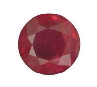 Loose 4.25mm Rotondo Brillante Taglio Rubino Pietre Amazing Profondo Rosso