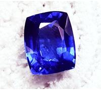 Loose Gemma Naturale Zaffiro Blu 9.45 KT Certificato Con Omaggio P207