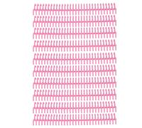 Loose Leaf Binding Rings 30 Holes | 22mm Inner Diameter Holds Multiple Sheets | Tough Plastic Binding Spines for Office/School/Home | 10 Pack Sturdy PP Material (Roseate)