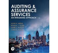 Loose-Leaf for Auditing and Assurance Services, 18th edition
