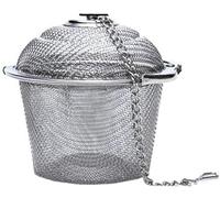 Loose Leaf Tea Infuser Teatainless Steel Sphere Mesh Colino da tè Coffee Herb Spice Filter Diffusore Tea Ball With Chain Nice