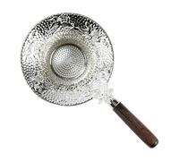 Loose Leaf Tea Steeper - Reusable Stainless Steel Tea Infuser With Cofortable Handle and Fine Mesh Filter | Durevole Loose Ţea Brewing Strainer per Smooth Flavor Extraction Restaurant Kitchen Use