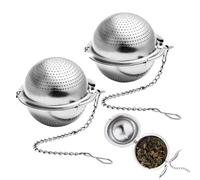 Loose Leaves Tea Infuser - Fine Mesh Reusable with Long Chain