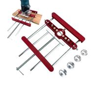 Loose Tenon Joinery Jig - Locator Punch | Fissaggio Di Strumenti Di Posizionatore Per La Perforazione Di Perforazione Di Follia Mobili Per Lavoro Armadi Di Costruzione Progetti Di Rinnovo
