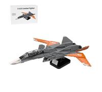 LootPop Fighter Jet Set da costruzione per adulti, X-02S, set da costruzione in scala 1/35, regalo per appassionati militari e adulti (1987 pezzi)