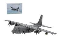 LootPop Kit aereo non assemblato con 5444 pezzi - MOC-217633 1/35 Scale AC-130J GhostRider Set di mattoncini