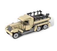LootPop Kit creativo fai da te - MOC Carro armato militare modello giapponese 94 camion militare 258 pezzi