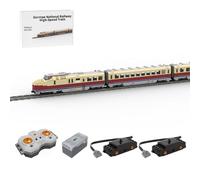 LootPop Kit per modellino elettrico, VT18.16, set di treni ad alta velocità della Deutsche Bundesbahn, modello (regolazione della velocità, versione dinamica/5341 pezzi)
