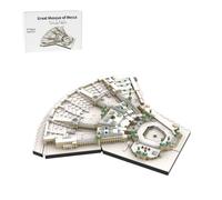 LootPop MOC-184753 Grande Moschea della Mecca Set di mattoncini da costruzione, 4776 pezzi, modello architettonico per adulti e giovani, modello da collezione compatibile con significato religioso