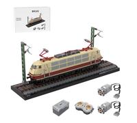LootPop MOC-213295 BR103 - Kit per modellini elettrici con locomotiva elettrica, modello decorativo per adulti (versione dinamica, 2561 pezzi)