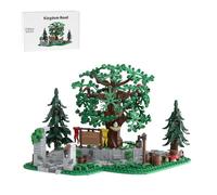 LootPop MOC-217847 - Set di mattoncini modulari per scene stradali, adatti per l'uso con qualsiasi kit di scene medievali (676 pezzi)