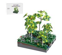 LootPop Set di mattoncini da costruzione castello medievale, MOC-207694 A12 Castello Hohengeroldseck - betulla alla foce del fiume MOC-207737 Castello Hohengeroldseck (1846 pezzi)