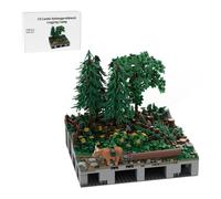 LootPop Set di mattoncini da costruzione castello medievale MOC-208071 C8 Castello Hohengeroldseck - cuscinetti per taglialegna MOC-207737 Burg Hohengeroldseck (1864 pezzi)
