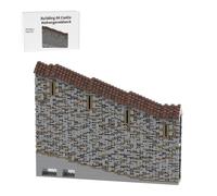 LootPop Set di mattoncini da costruzione castello medievale, MOC-208136 edificio 06 Castello Hohengeroldseck - Set di mattoni da costruzione castello per MOC-207737 Castello Hohengeroldseck (3979