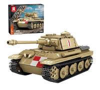 LootPop Set di mattoncini da costruzione militari, 1/23 di alta qualità, modello da collezione per appassionati di militari, regalo per appassionati di esercito e adulti, regalo di Natale, 969 pezzi