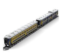 LootPop Set di mattoncini da costruzione per treno e binario, orientale Express di CIWL Trian Building, modello ferroviario compatibile per adulti e amanti (versione statica/2515 pezzi