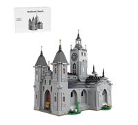 LootPop Set di mattoncini medievali della chiesa (1445 pezzi)