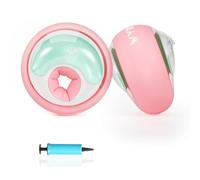 LOOWARTS Braccioli Bambini con 3 Camere d'aria Indipendenti, Bambino Realizzati in Materiale Ispessito, Braccioli Neonato adatti a Bambini di età compresa tra 1 e 8 Anni Rosa