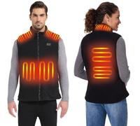Loowoko Gilet riscaldato uomo Senza batterie
