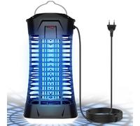 Loowoko Lampada Antizanzare Elettrica, Lampada Zanzare Esterno, Zanzariera Elettrica da Esterno, 4200V Antizanzare Elettrico, Zanzariera Elettrica, Ammazza Zanzare Elettrico Interno