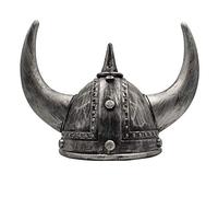 LOOYAR Elmo vichingo medievale medievale cornuto elmo vichingo berserker soldato guerriero costume cappello saletta giocattolo per adulti per giochi di battaglia Halloween Cosplay LARP