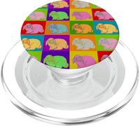 Lop Rabbit Popart Holland - Coniglietti francesi in stile retrò PopSockets PopGrip per MagSafe