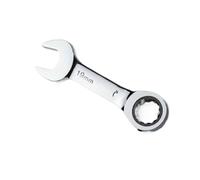 LOPAKACTAG Chiave a cricchetto con testa regolabile e manico corto, mini strumento rapido a doppio scopo for la riparazione di auto, che fa risparmiare lavoro(12mm)