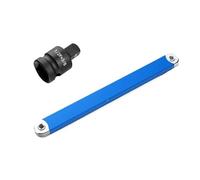 LOPAKACTAG Chiave di estensione professionale con offset zero, strumento for la riparazione motociclette, spazi ristretti, 1/2 pollice, 1/4, 3/8, set for casa(Type B)