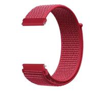 LOPAKACTAG Cinturino in nylon da 20 mm e 22 for Amazfit Active 2 GTR 4 3pro 2e GTS 4/2 Mini 3 Stratos Band for AMAZFIT BIP 6 5/Zepp Z Bracelet(A-Red,1PCS 20mm)