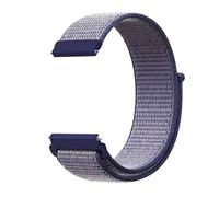LOPAKACTAG Cinturino in nylon for Garmin Forerunner 55 165 265 965 255 Active 5/per Vivomove Trend/per Vivoactive Venu 3/2 Braccialetto Cintura(Midnight Blue,20mm)