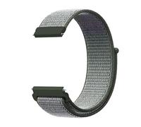 LOPAKACTAG Cinturino in nylon for Garmin Forerunner 55 165 265 965 255 Active 5/per Vivomove Trend/per Vivoactive Venu 3/2 Braccialetto Cintura(Deep olive,22mm)