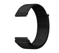 LOPAKACTAG Cinturino in nylon for Garmin Forerunner 55 165 265 965 255 Active 5/per Vivomove Trend/per Vivoactive Venu 3/2 Braccialetto Cintura(Black white,20mm)