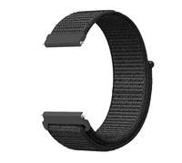 LOPAKACTAG Cinturino in nylon for Garmin Forerunner 55 165 265 965 255 Active 5/per Vivomove Trend/per Vivoactive Venu 3/2 Braccialetto Cintura(Deep black,22mm)
