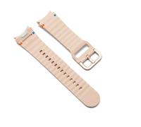 LOPAKACTAG Cinturino in silicone No Gaps Quick Fit for Samsung Galaxy Watch 7 6 5 4 40mm 44mm Bracciale 5Pro 45mm 6Classic 43mm 47mm(Pink,For Watch 4 Classic)