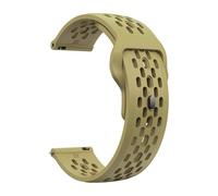 LOPAKACTAG Cinturino sportivo in silicone for Amazfit Active/Active 2 for bracciale da 20 a 22 mm for Balance 2/Bip 6 5 3 3Pro/GTR4 3/GTS 4 Mini(Brown,For 20mm Width)