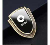 LOPAMCGH Auto Emblema per Smart Forfour 453 451 452 450 454, Emblema Stemma Adesivi, Car Body Sticker, Cofano Anteriore e Posteriore Adesiva per Auto Autovettura Stemmi Auto Accessorio,C