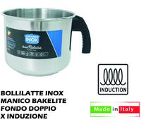 Lopardo Inox Bollilatte a Induzione in Acciaio Inox cm 12