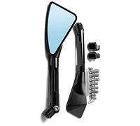 LOPART Specchietto Retrovisore Moto CNC per Yamaha Tmax 500 Tmax500 T Max 500 TMAX 530 2001-2016 2002 2003 2004 2005 2006 2007 (Color : Black-Black- Black)