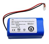 Lopbinte Batteria Ricaricabile per Ilife Batteria 14.8V 2600Mah Aspirapolvere Robot Accessori Ricambi per Ilife A4 A4S A6