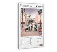 LOPEEY Bonez MC & Raf Camora Palmen Aus Plastik 3 poster su tela, decorazione per camera da letto, ufficio, stanza, regalo, 40 x 60 cm