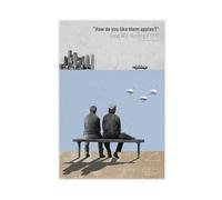 LOPEEY Poster su tela con scritta "Good Will Hunting", decorazione per camera da letto, ufficio, camera da letto, regalo, 50 x 75 cm