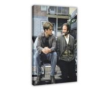 LOPEEY Poster su tela con scritta "Good Will Hunting", decorazione per camera da letto, ufficio, stanza, regalo, 40 x 60 cm
