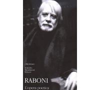 L'opera poetica - Raboni Giovanni