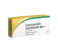 LOPERAMIDE AUROBINDO PHARMA 15CPS 2MG