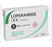 Loperamide Doc Generici 2 mg Diarrea 15 Compresse
