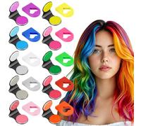 LOPHE 10 Colori Gessetti Colorati Per Capelli Bambini, Lavabile Non Tossico